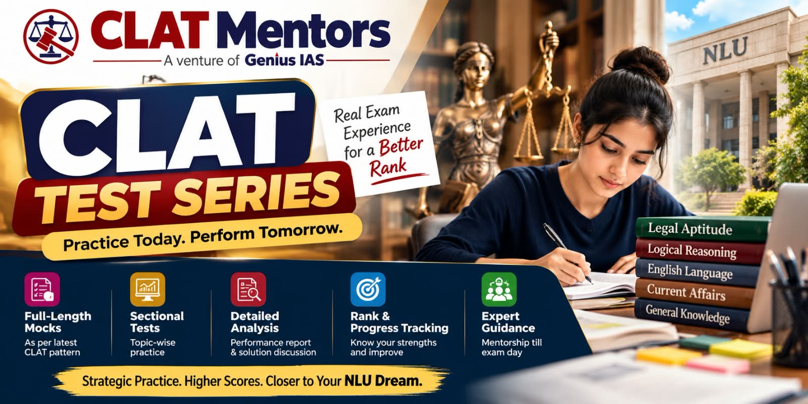 CLAT mock test series
